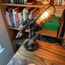 Load image into Gallery viewer, Steampunk Rocket Lamp
