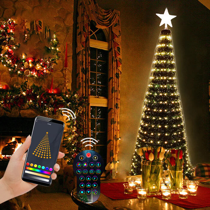 Smart LED Christmas Tree Lights – Lunar Lights Official