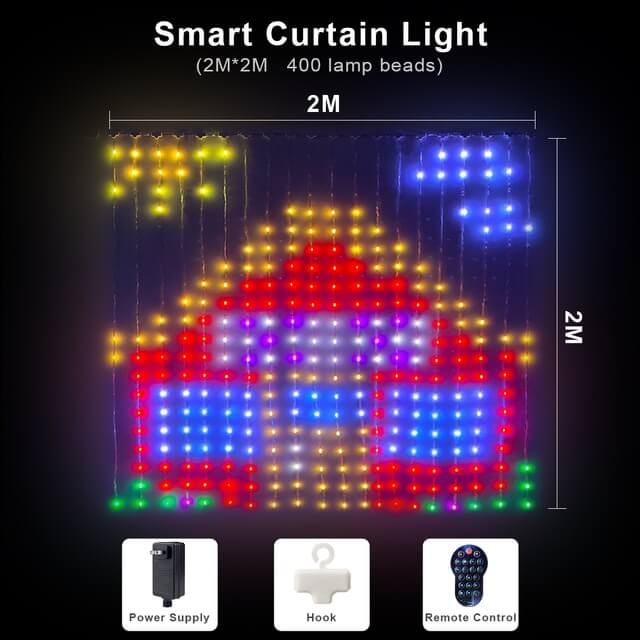 LED Smart Curtain 2.0 - 1*1