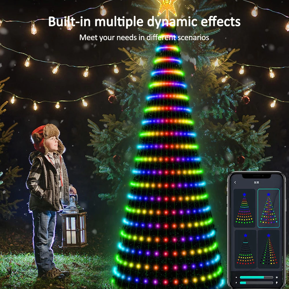 4' LED 3D ShowMotion Cone Shaped Mini Light Christmas Trees (100SHTREE4) -  Action Lighting™, Inc.