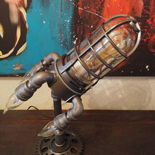 Load image into Gallery viewer, Steampunk Rocket Lamp
